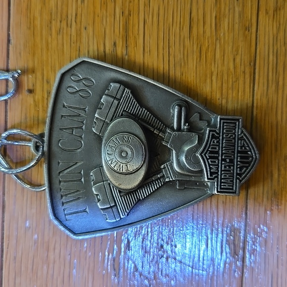 HARLEY DAVIDSON 2001 Season's Greetings Celebrate On All Cylinders Pewter Orname - Picture 5 of 10